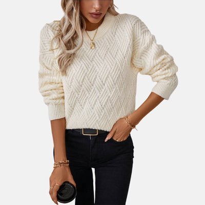 Carole - Pull De Couleur Unie