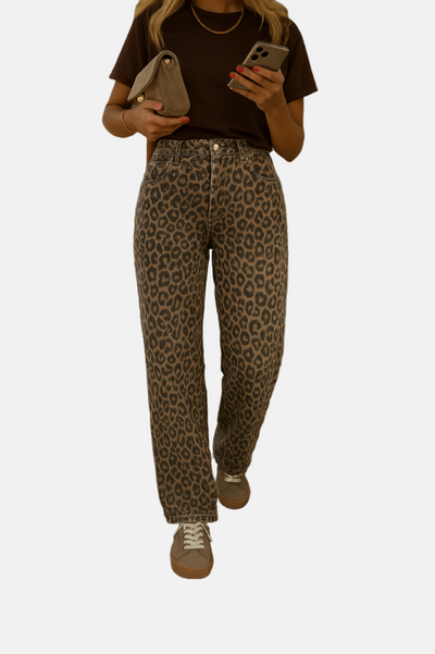 Elvira - Pantalon Leopard
