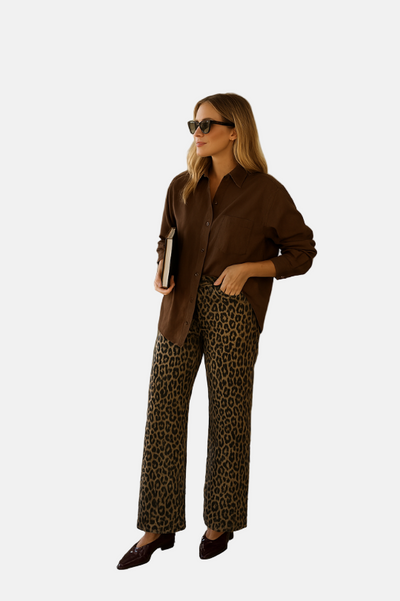 Elvira - Pantalon Leopard